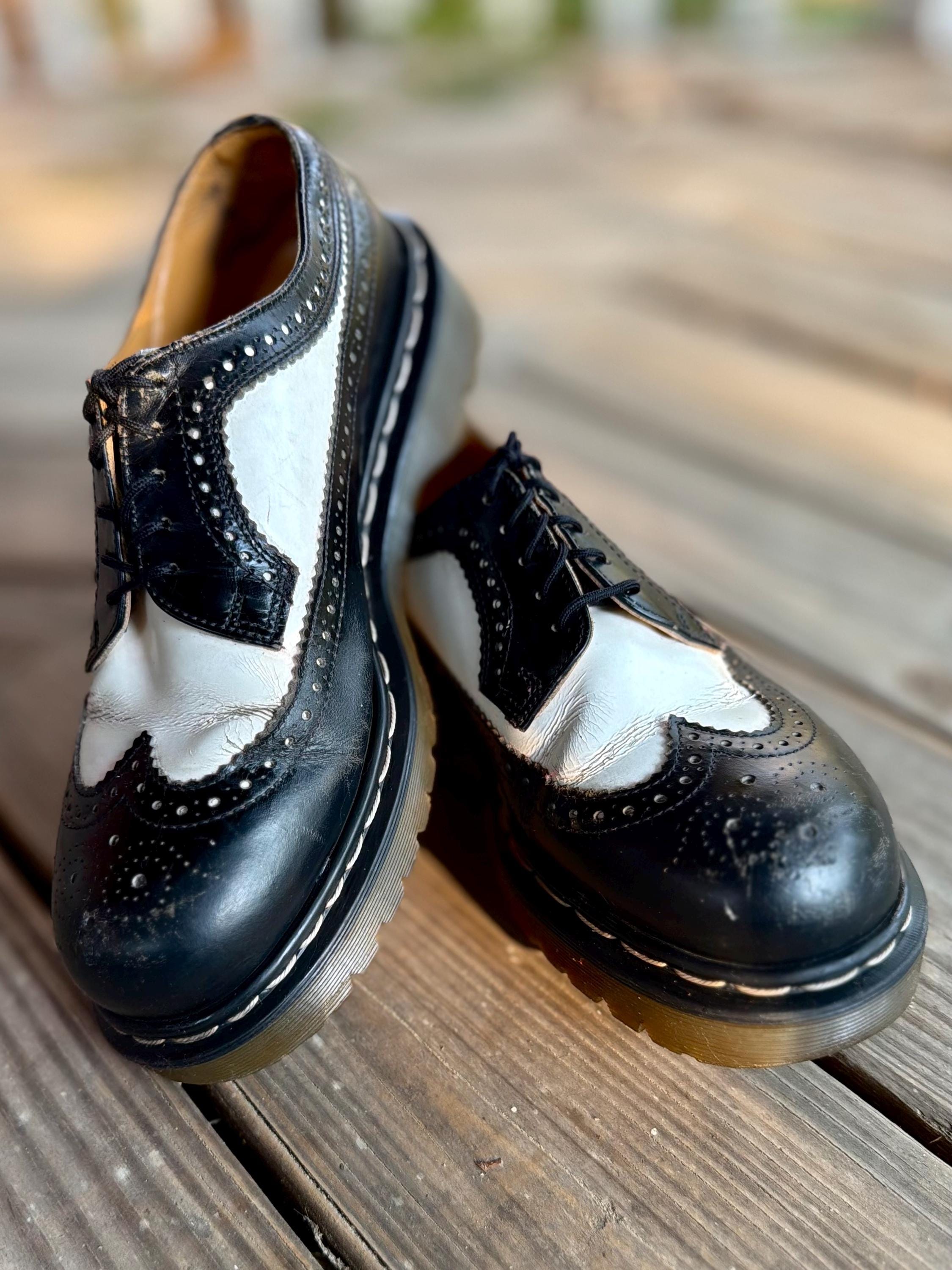 Dr martens 3989 vintage made in england brogue shoes - Etsy 日本