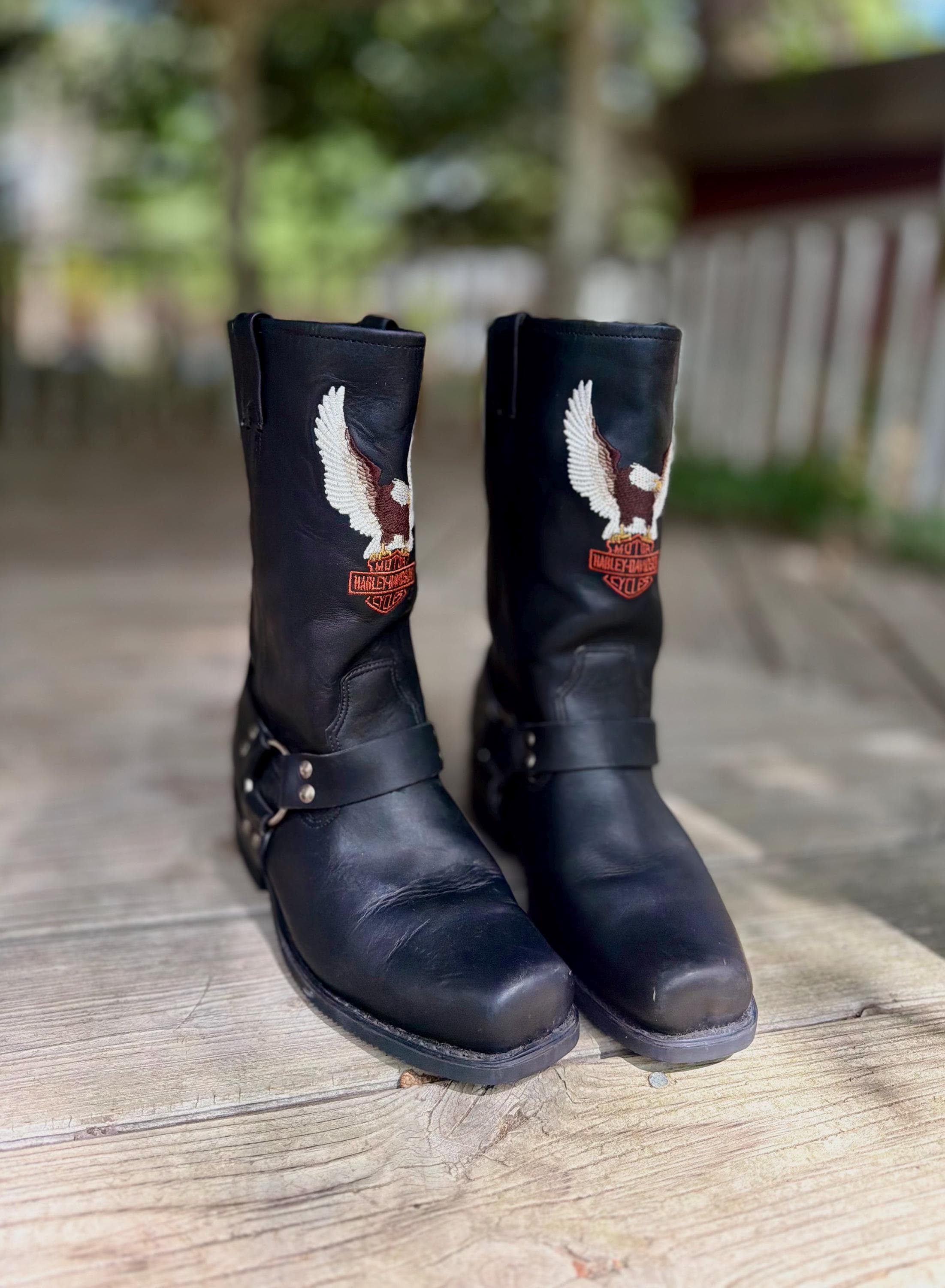 old　Harley-Davidson　ブーツ　牛革　希少サイズUSA製　 10 Harley Davidson Vintage Boots - Etsy