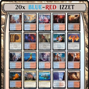 Mtg Izzet Deck - Etsy Mtg Izzet Deck - Etsy