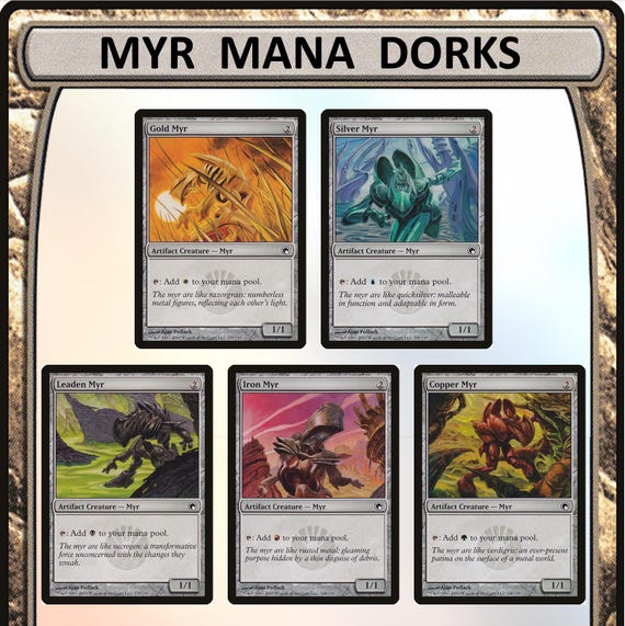 mtg myr cards Subtype: Myr, 43 cards