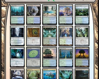 MTG Blue Black Commander Starter Kit - 20 Cards - DIMIR Bundle Including  Lands & Artifacts for Magic the Gathering - Etsy