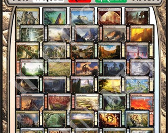 MTG White Red Green Commander Starter Kit - 40 Cards - Naya Bundle including Lands & Artifacts for Magic the Gathering MTG White Red Green Commander Starter Kit - 40 Cards - Naya Bundle including Lands & Artifacts for Magic the Gathering