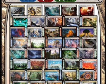 MTG Blue Red Green Commander Starter Kit - 40 Cards - Temur Bundle