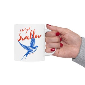 &quot;Nerd-Geschenk für Vogelliebhaber: &quot;&quot;I Don&#39;t Spit I Swallow&quot;&quot; ist ein lustiges Geschenk für Vogelliebhaber.&quot;