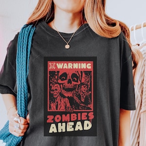 Horror Shirt, Zombie Lovers Gift, Horror Movies Shirt, Undead Fan Shirt, Zombie Apocalypse Tee, Horror Fan Gift, Scary Shirt, Zombie Tshirt