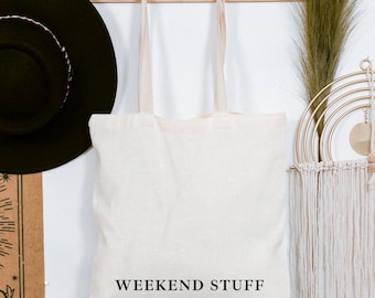 Cotton Canvas Tote Bag, Reusable Shopping Bag