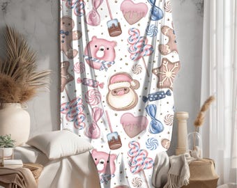 Christmas Sweets Kawaii Samt Plüschdecke