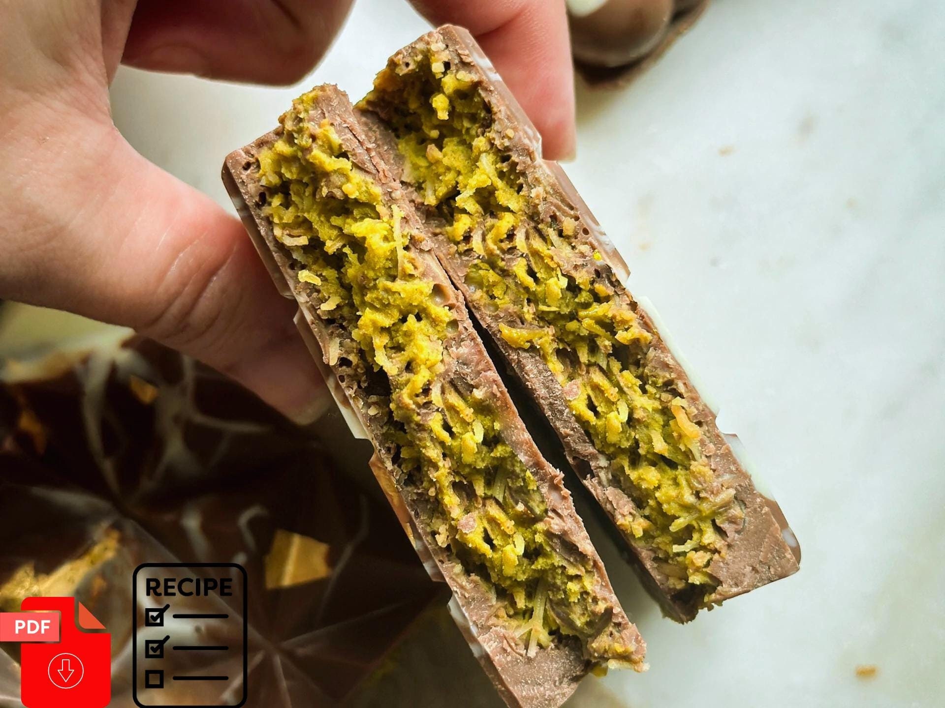 Amazon | ドバイチョコレートピスタチオ, Dubai Chocolate Bar