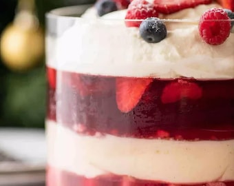 Festliches Feiertags-Dessert-Rezept - digitaler Download für Weihnachtssüßigkeiten