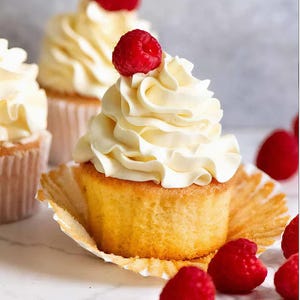 La meilleure recette de cupcake à la vanille - Carte de recette numérique pour les amateurs de sucreries