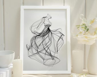 modern dress drawing Beautiful dresses fashion illustration by Tess on Trendy Art Ideas