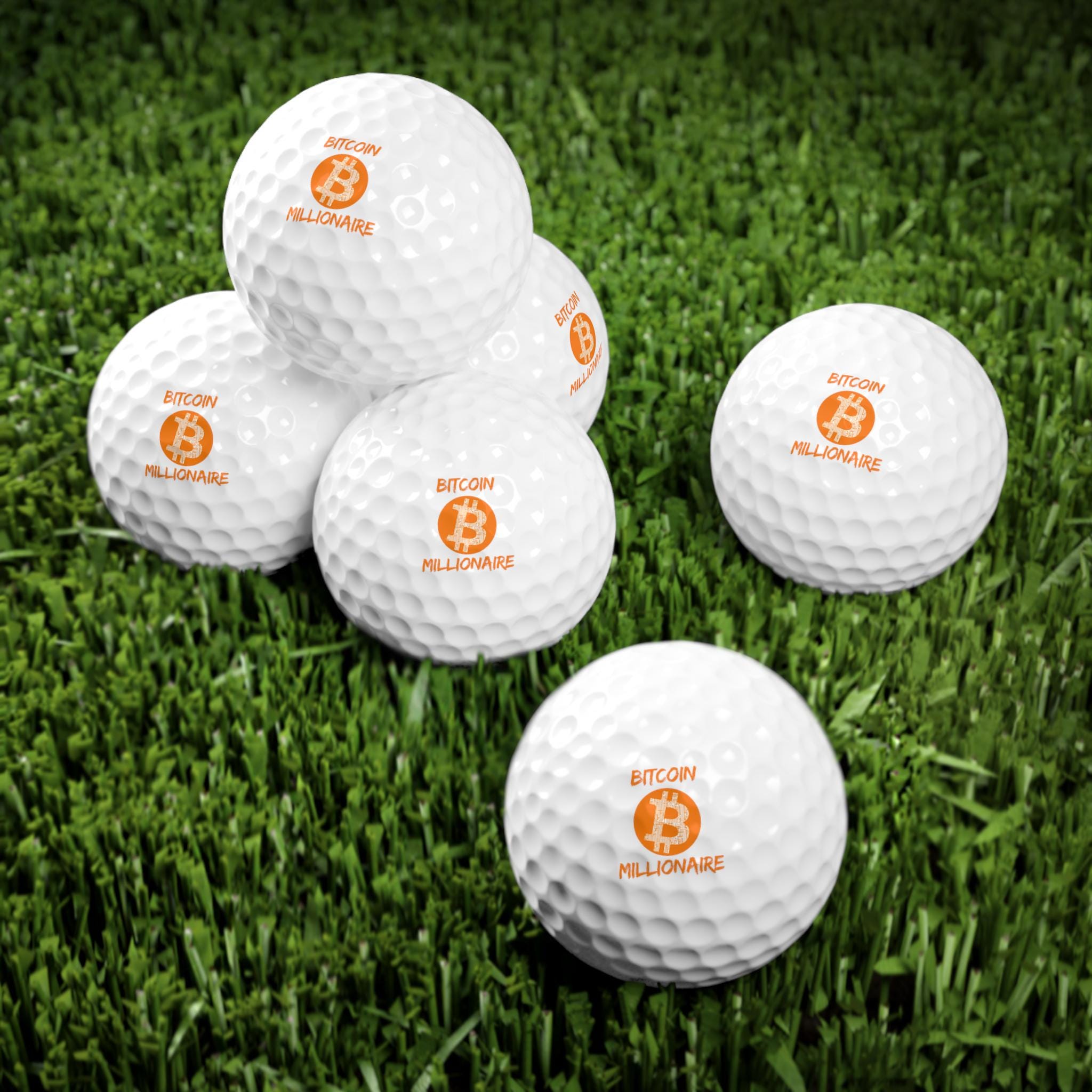 Bitcoin Millionaire Golf Balls, 6pcs - Etsy Canada