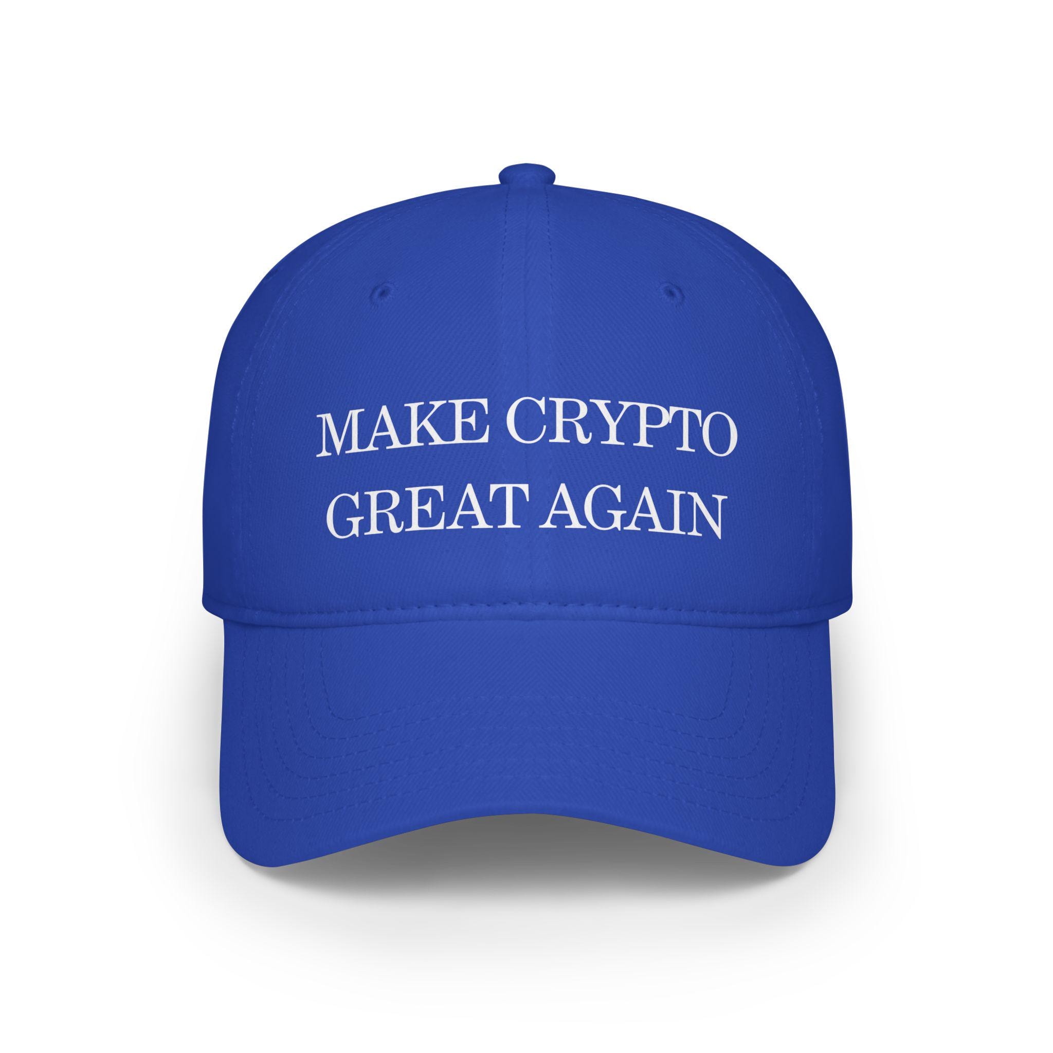 Hogue WS LLC Make Bitcoin Great Again Hat (Dad Cap) Khaki