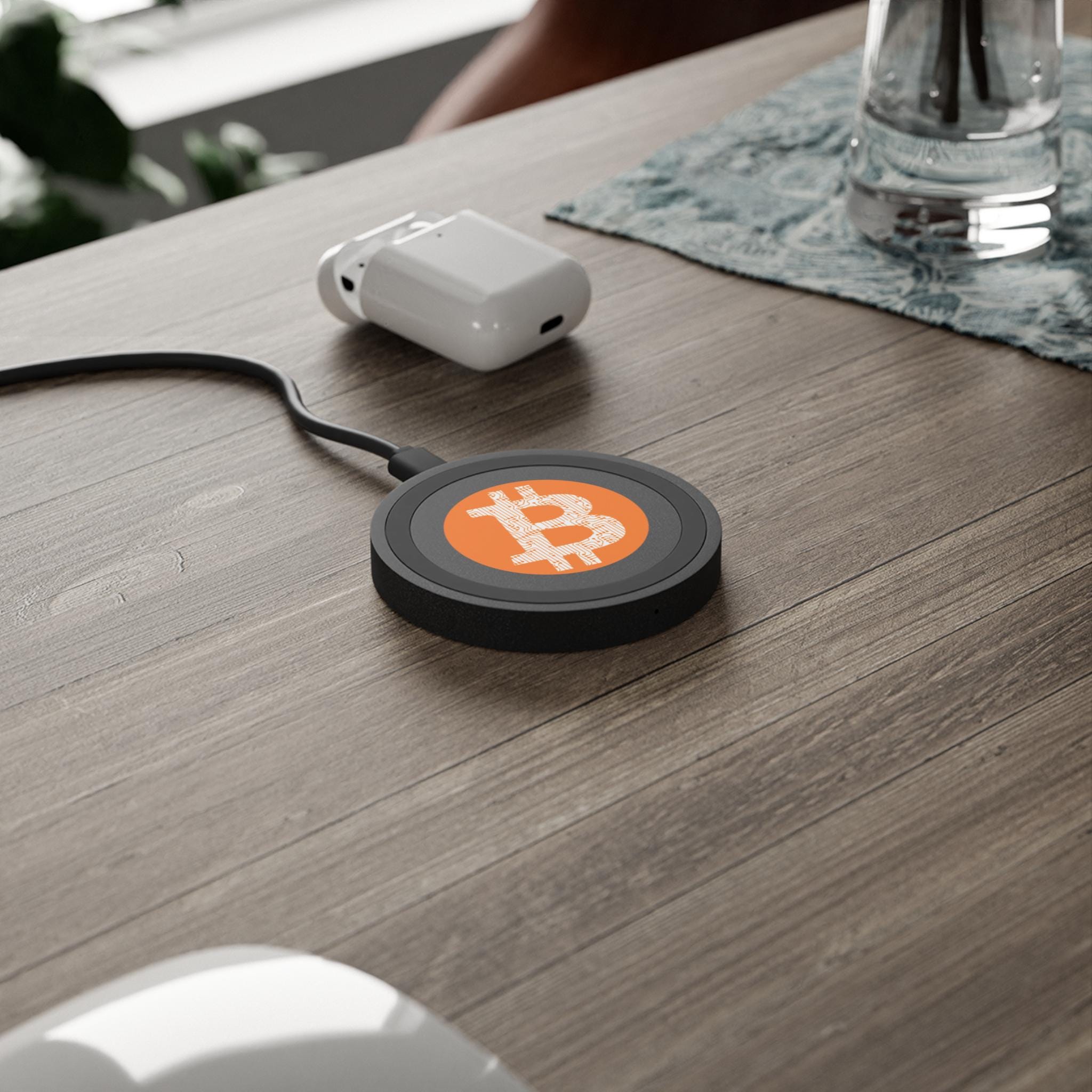 ビットコインワイヤレス充電器：Quake充電パッド、暗号通貨ギフト - Etsy 日本