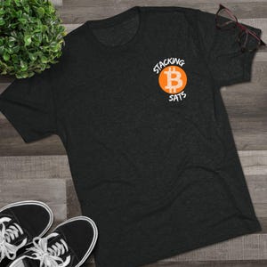 Stacking Sats- Bitcoin Shirt