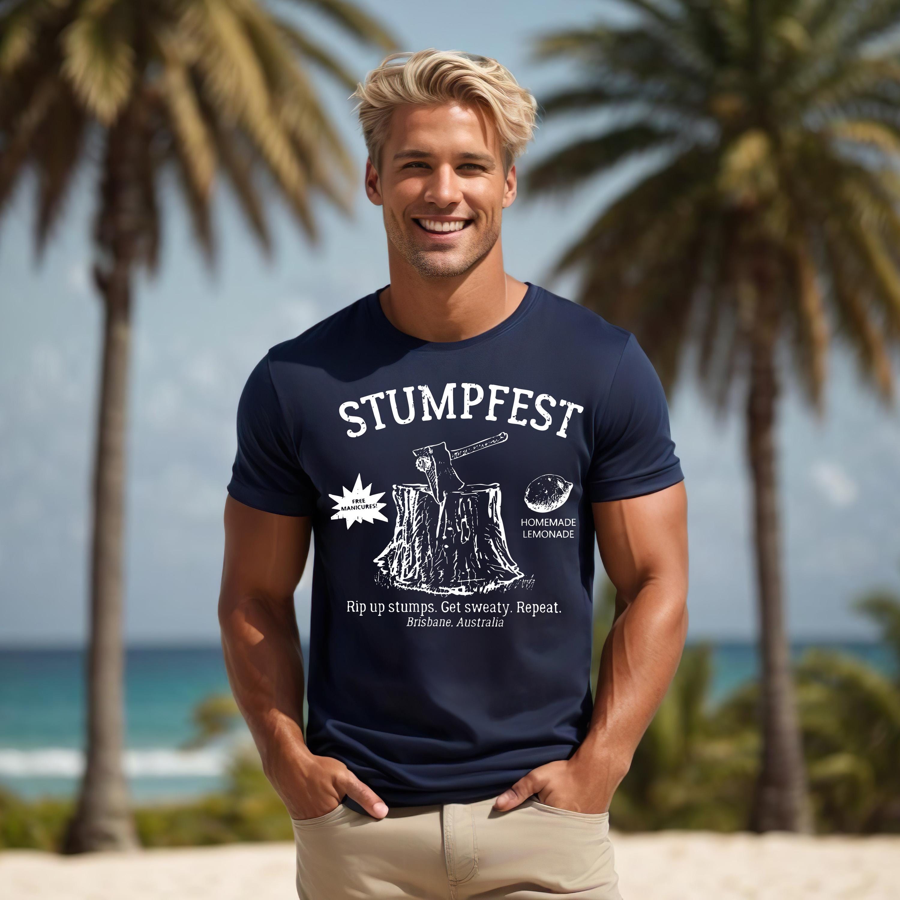 Stumpfest and Lemonade T-Shirt | Bluey Heeler Fan Shirt | Bandit & Pat Shirt | Funny Dad Gift | Brisbane Australia Shirt | Father's Day