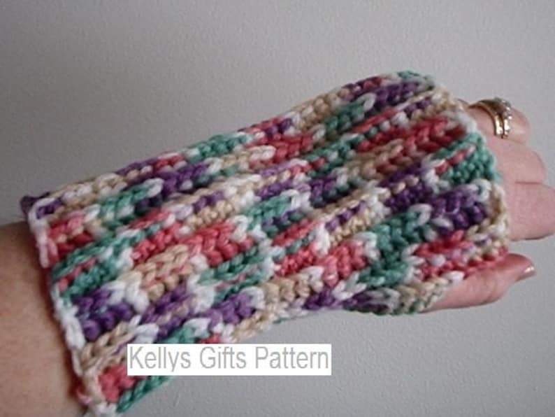 PATTERN Crochet Pattern Wrist Warmers Arm Warmer Beginner Etsy