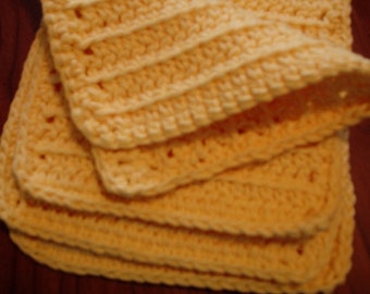 Pattern Crochet Wash Cloth,Dish Cloth, Makeup Remover Cloth, Facial Scrubbies, Dish Cloth, free download