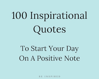 100 Frases Inspiradoras | Mentalidade e Motivação | Inspiração para a Vida