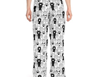Kattfötter Pyjamasbyxor | Lounge-sovkläder för kvinnor
