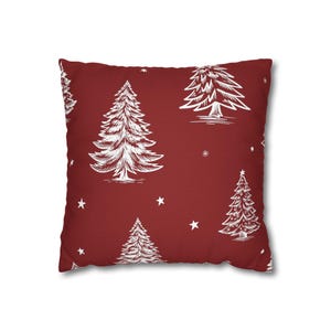 Christmas Tree Pillow Cover: Festive Holiday Home Decor