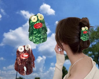 Quirky Creative Cartoon Claw Clip | Ponytail Clip | Fashionable Hair Accessory | Unique & Fun Design