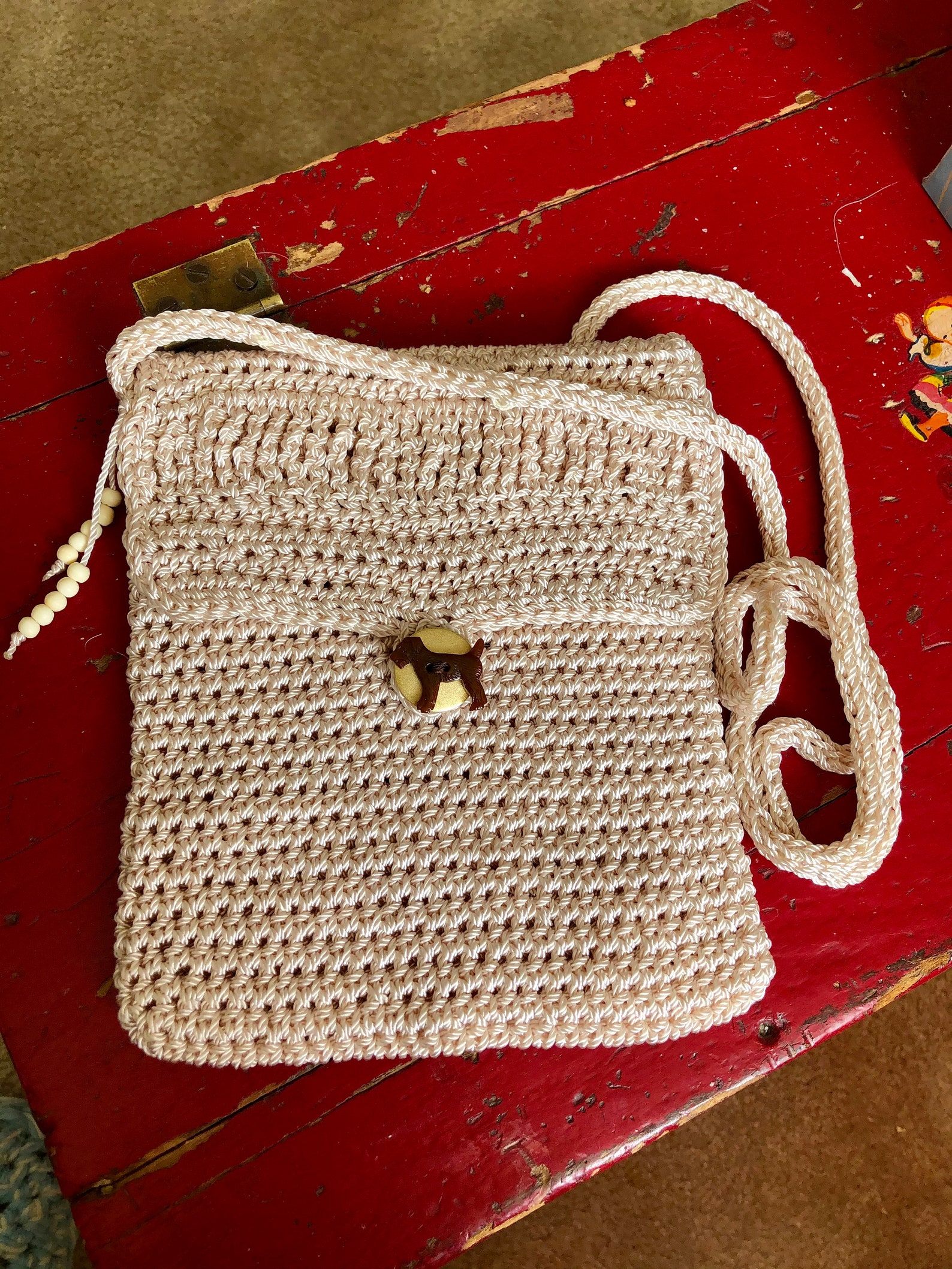 Crochet Messenger Bag Pattern Tutorial Etsy