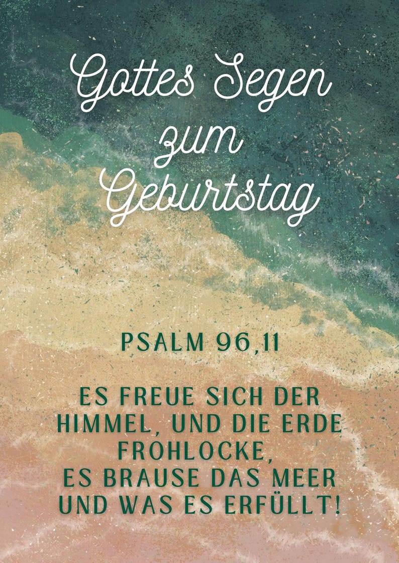 Glckwnsche Zum Geburtstag Gottes Segen