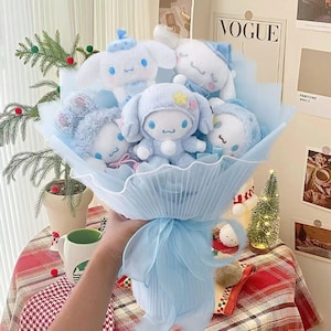 Sanrio Bouquet HelloKitty Plush Bouquet Sanrio Gifts Kuromi Christmas Gift Valentine Gift for Her Kids Gift Anniversary Gift Birthday Gift