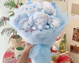 Sanrio Bouquet HelloKitty Plush Bouquet Sanrio Gifts Kuromi Christmas Gift Valentine Gift for Her Kids Gift Anniversary Gift Birthday Gift