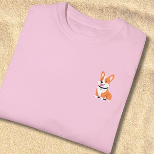 Bonita camiseta Corgi de Comfort Colors