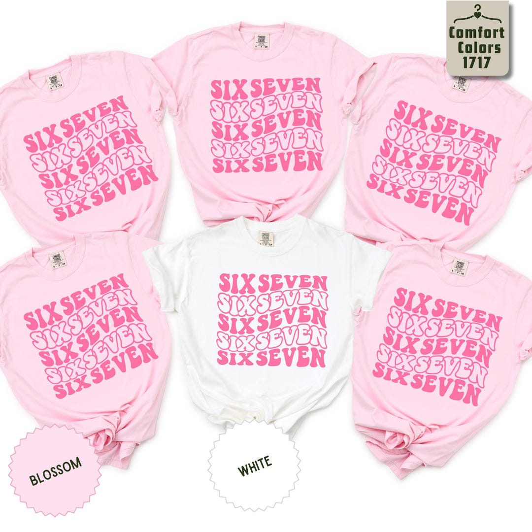 Funny Six Seven Shirt: Gen Z Meme 67 Tee. - Etsy