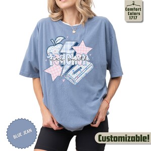 Personalized Teacher Shirt, Custom Name Teacher T-Shirt, Elementary Teacher Shirt, Back To School Team Tee, First Day Shirt,New Teacher Gift