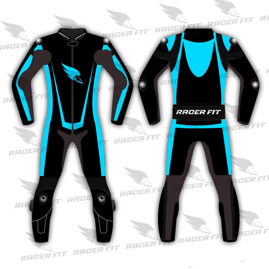 Customized Leather Racing Suit for Motorbike Racer Fit, Motorcycle ...