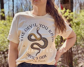 T-shirt Devil's Den Gettysburg Serpent Diable que vous connaissez
