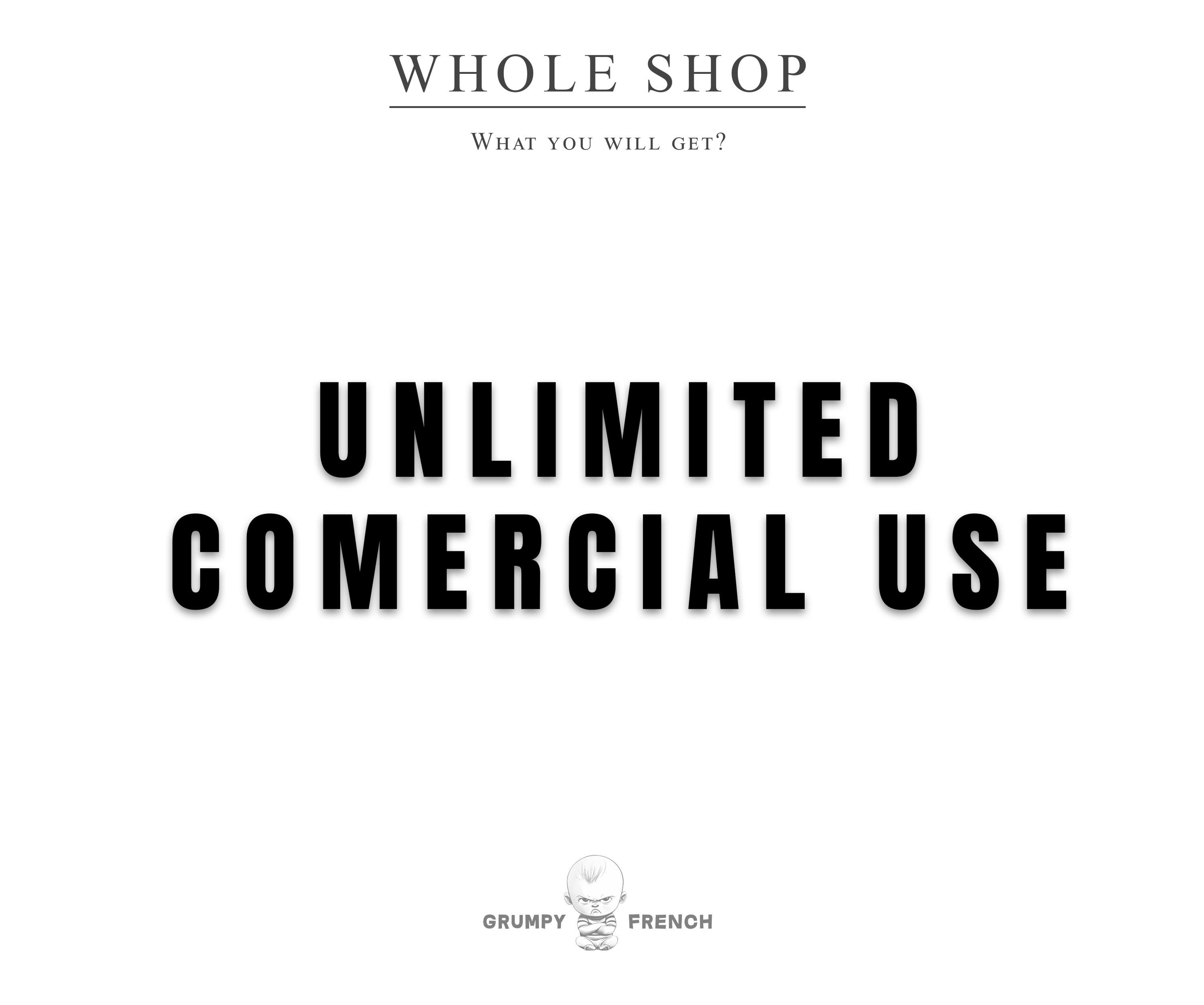 Unlimited Items Unlimited Access: Entire Store Clipart & PNG Designs (digital Download ...