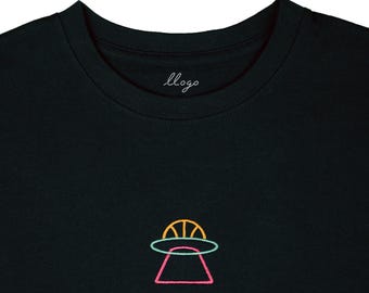 Alien-tröja - San Antonio Spurs - broderad - basket - Texas - Wemby