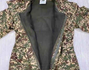 Vintage Predator Camo Jacket 1990s Realtree Predator Camo Zip