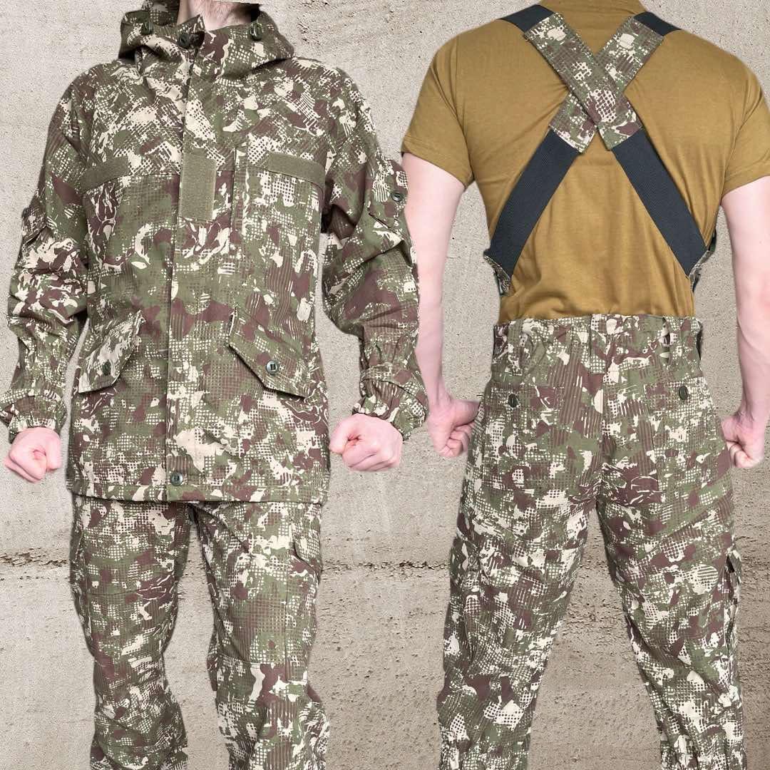 旧ソ連軍、VSR-93迷彩服(上下）、（サイズ５０−5）スタンプ有り、実物、新品 旧ソ連軍、VSR-93迷彩服(上下）、（サイズ50−5）スタンプ有り
