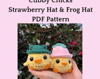 Chubby chicks No sew and low sew PDF Pattern