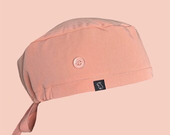 Classic Scrub Cap: Guava