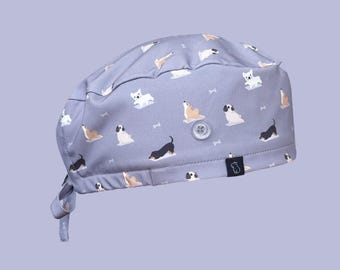 Classic Scrub Cap: Down Dog