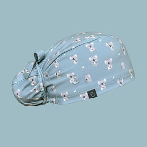 Bun Scrub Cap: Very Koala-fied