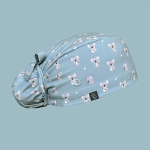 Bun Scrub Cap: Very Koala-fied