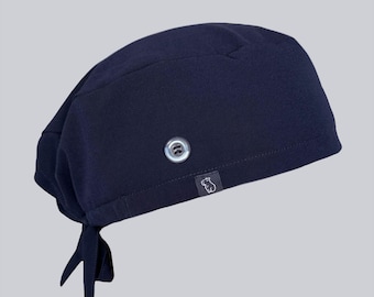 Classic Scrub Cap: Navy