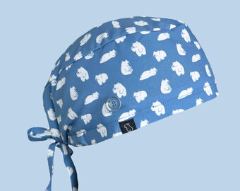 Classic Scrub Cap: Bearly Existing