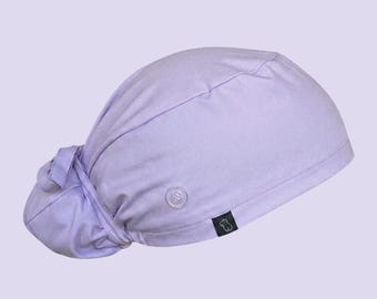 Capy Bun Scrub Cap: Taro