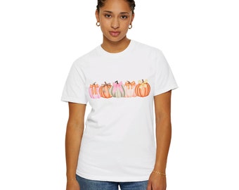 Fall Coquette Pumpkin Bow Shirt