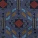 2 1/8 yards, 62 wide Vtg 80s / 90s cotton flannel aztec print fabric