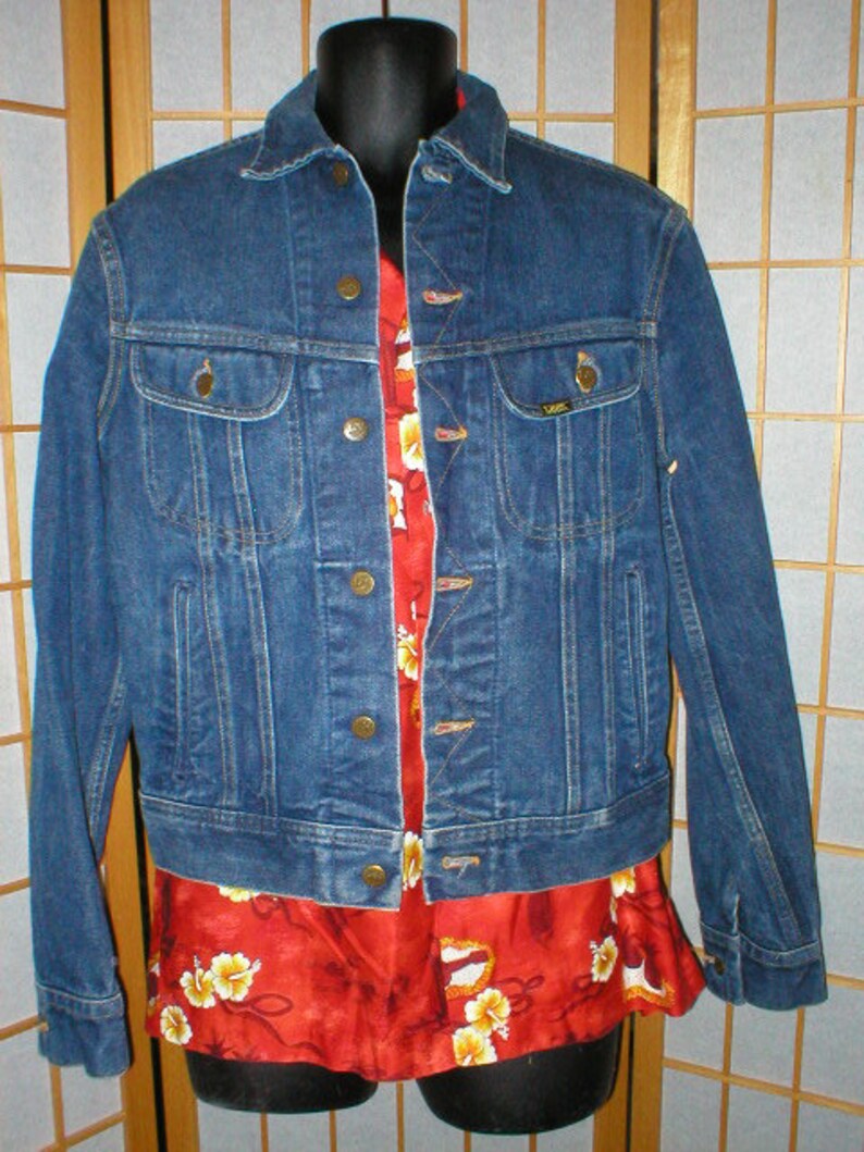 men's lee denim jacket